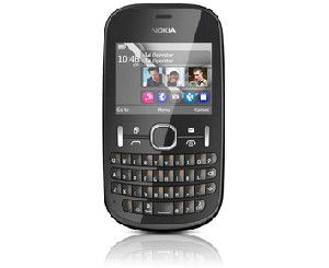 Celular Nokia Asha200 Graf 2.4in 2 Chips 2MP FM/MP3 Grafite